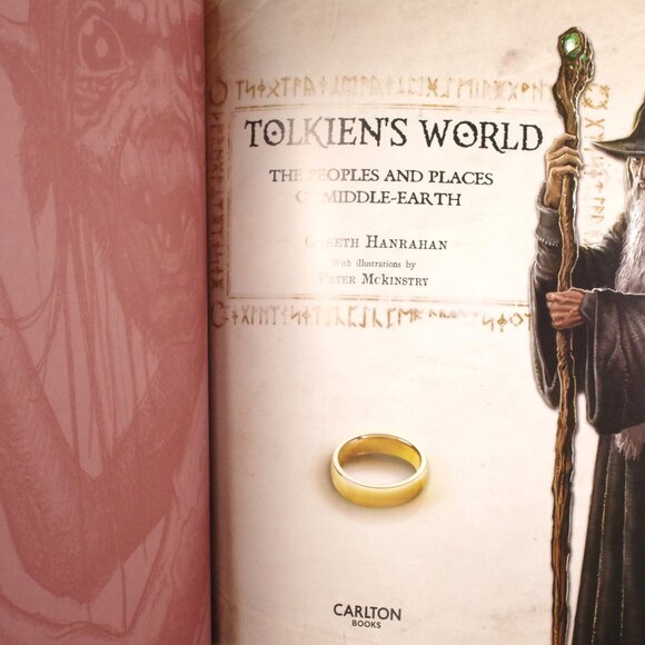Tolkien's World A Guide to The Peoples n Places of Middle Earth, Hanrahan - Picture 4 of 12